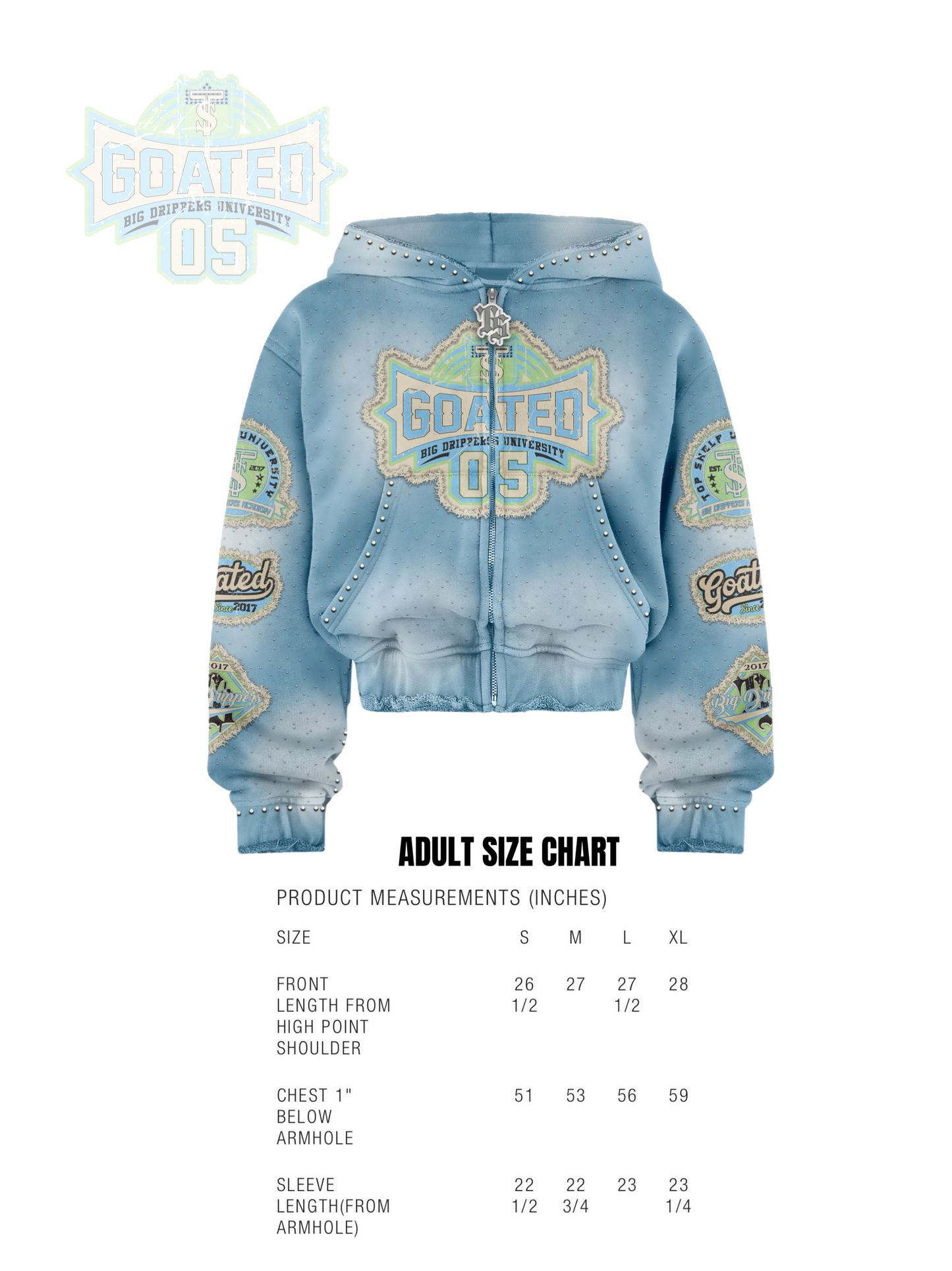 ADULT POWDER BLUE SET