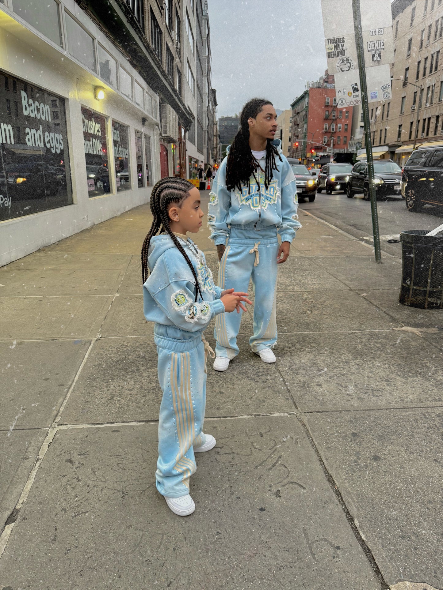 ADULT POWDER BLUE SET