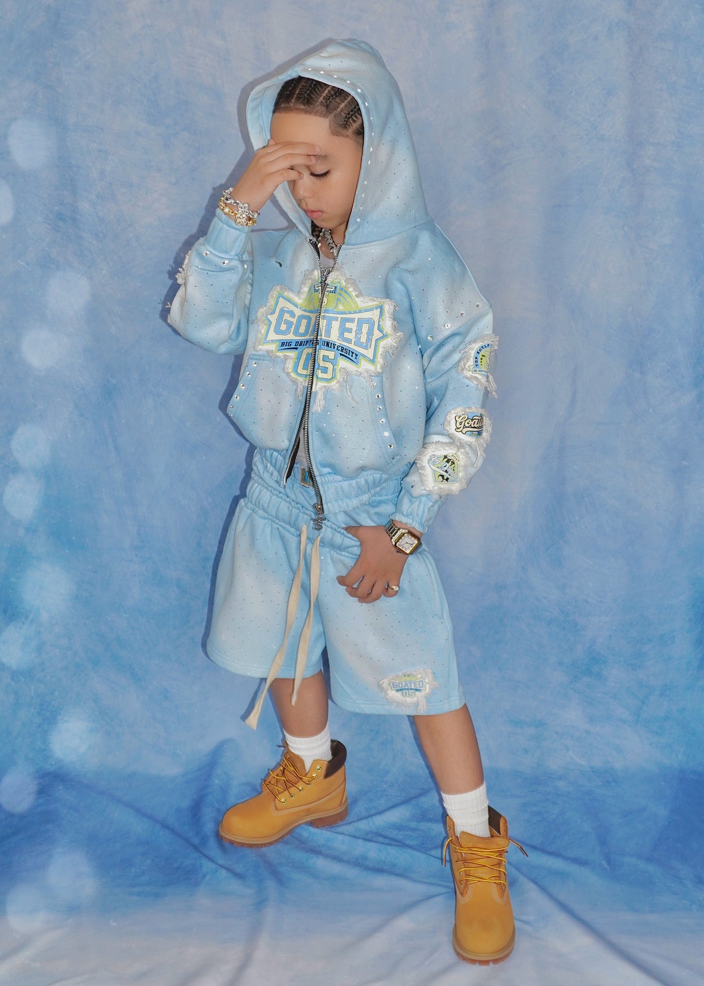 Kids HOODIE & SHORTS SET