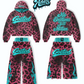 ADULT PINK CHEETAH SET