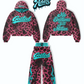 ADULT PINK CHEETAH SET