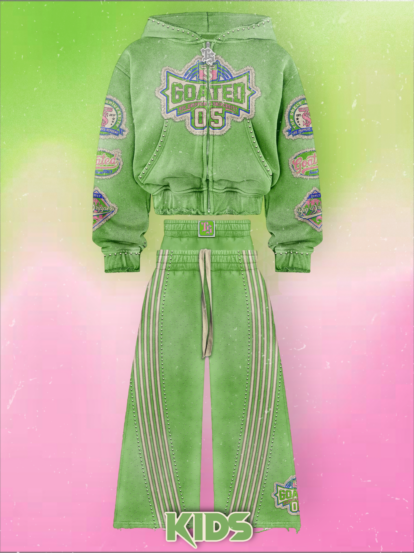 KIDS SLIME HOODIE SET