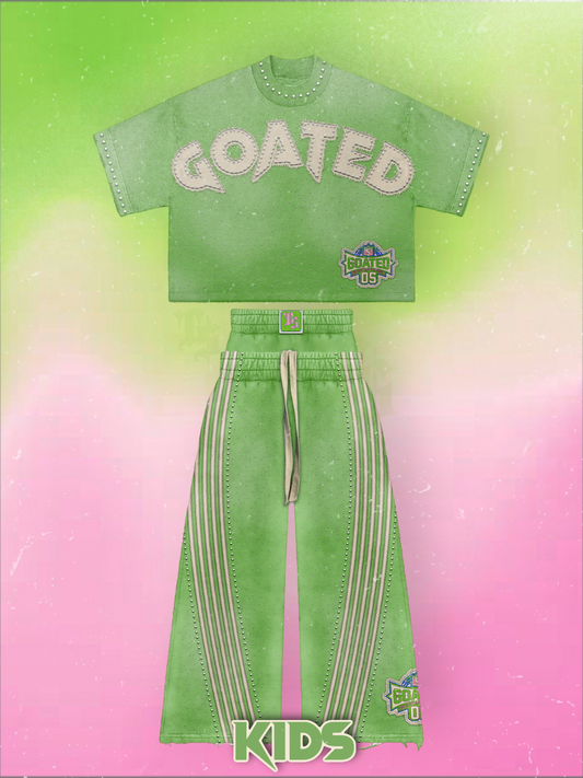 KIDS SLIME CREWNECK SET